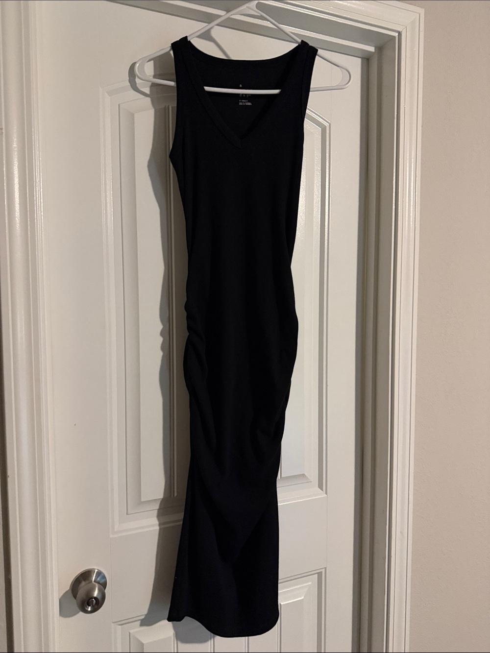 a new day Black V‑Neck Sleeveless Maxi Dress